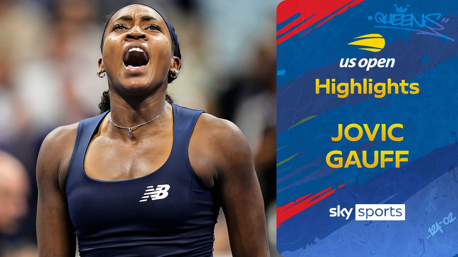 Iva Jovic vs Coco Gauff | US Open highlights