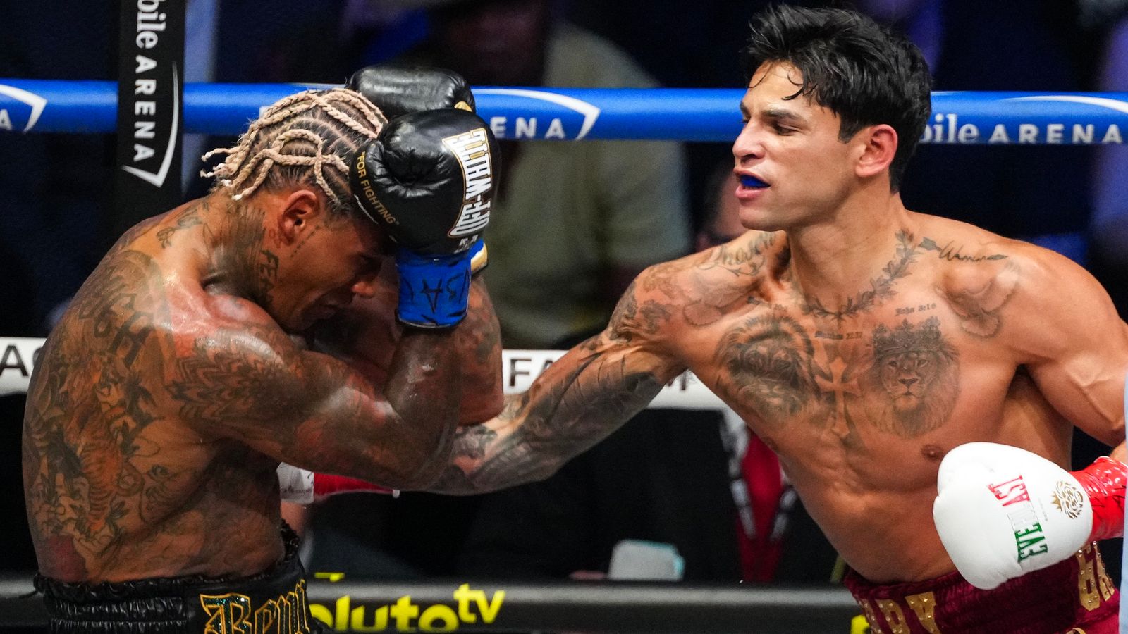 Ryan Garcia finishes Conor Benn in just two rounds to defend WBC welterweight world championship in Las Vegas