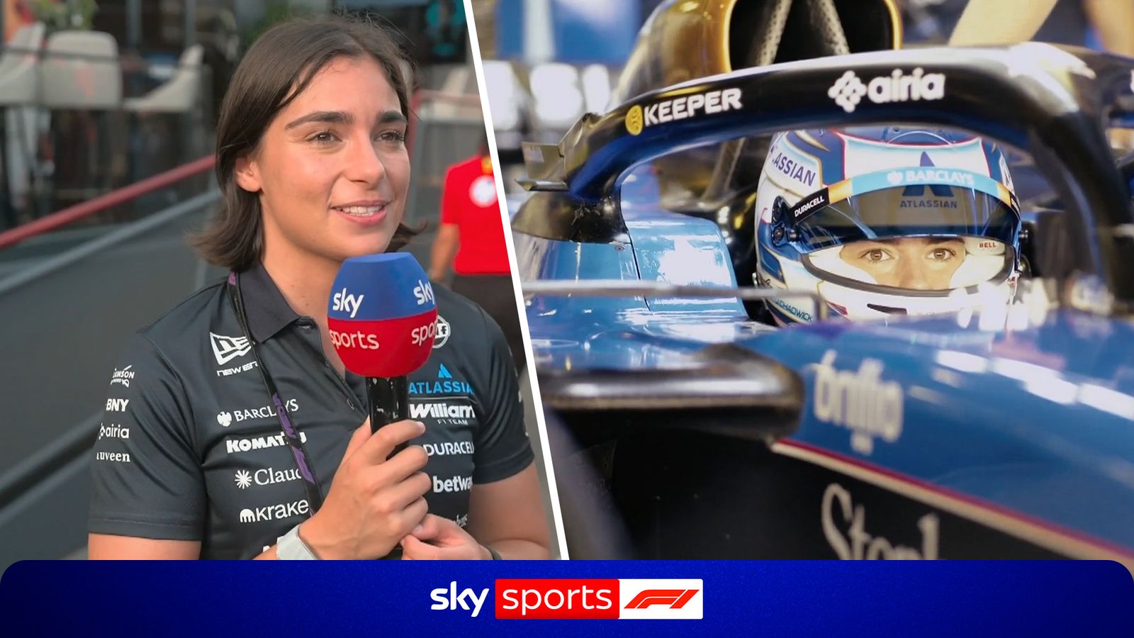 ジェイミー・チャドウィック、ウィリアムズで初のF1テストを完走:「人生最高の1日」