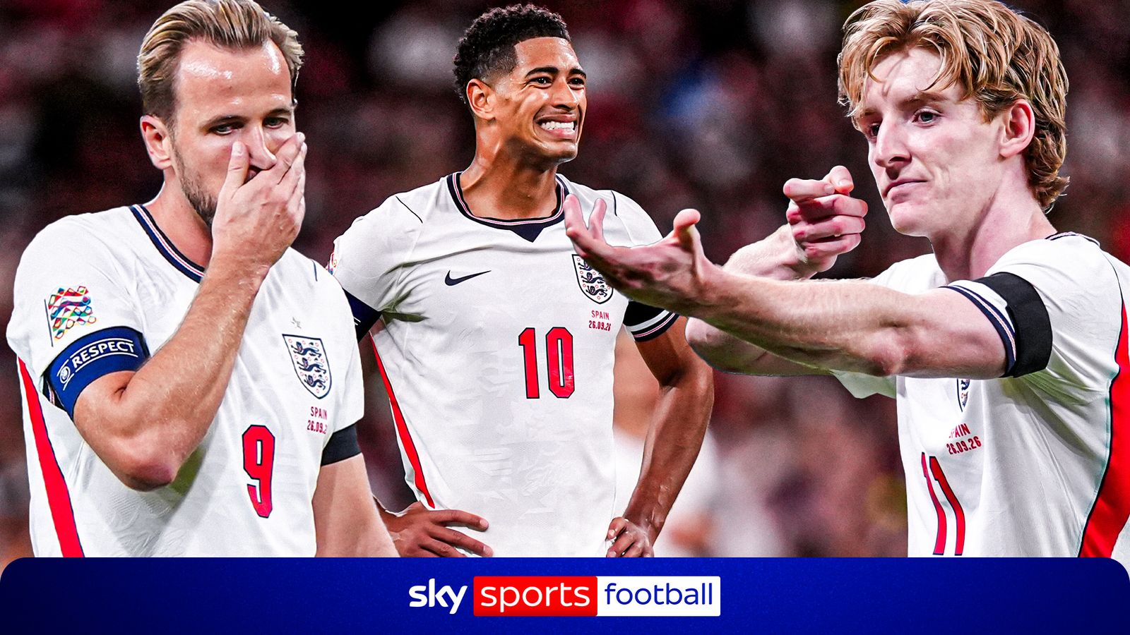 Nations League: England's player ratings vs Spain