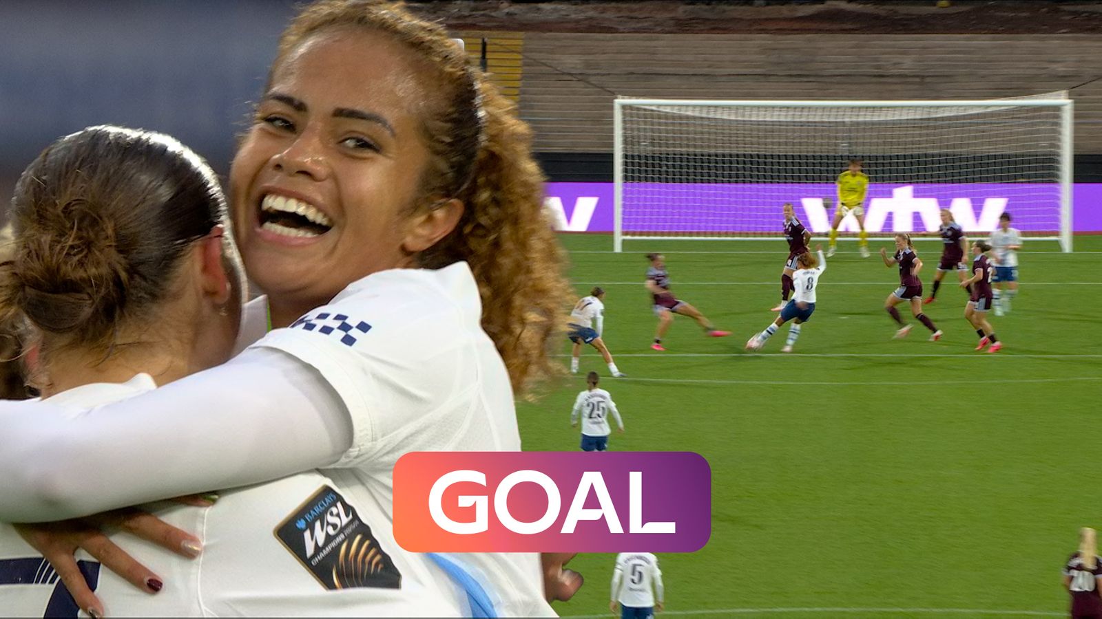 Mary Fowler doubles Man City's lead against Aston Villa!
