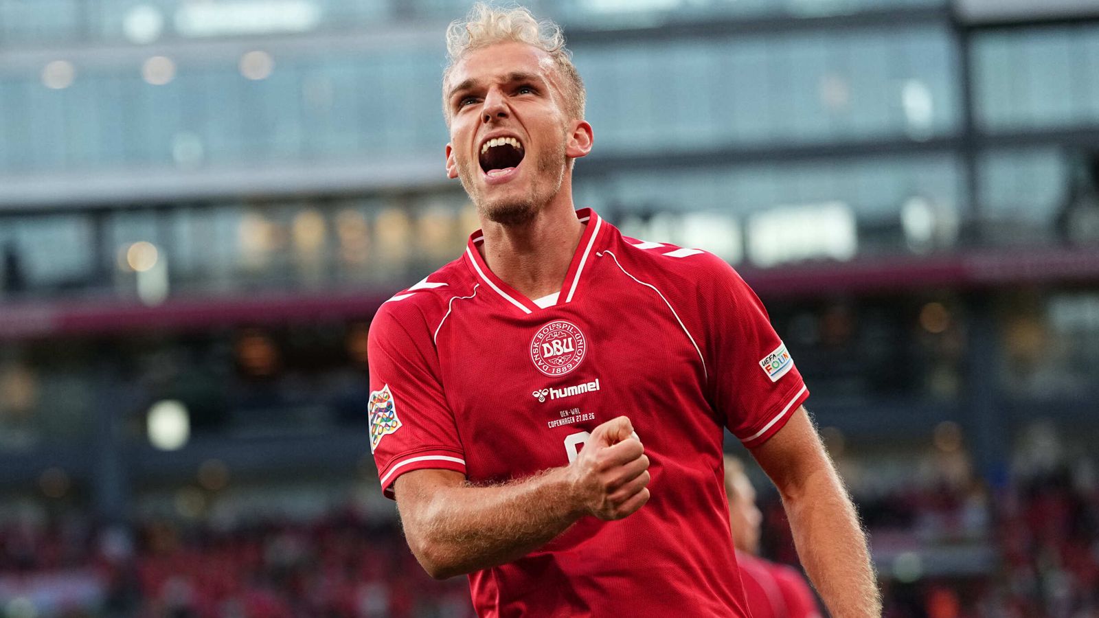 Denmark 2-0 Wales: Craig Bellamy's side bottom of Nations League group after second defeat in a row