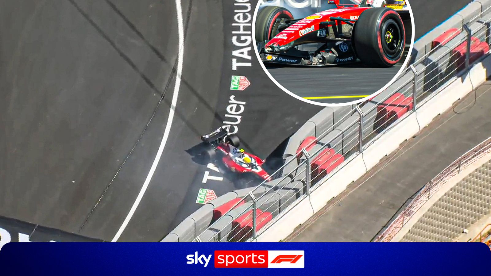 Hamilton crashes in FP3, ignores team orders to return to pits