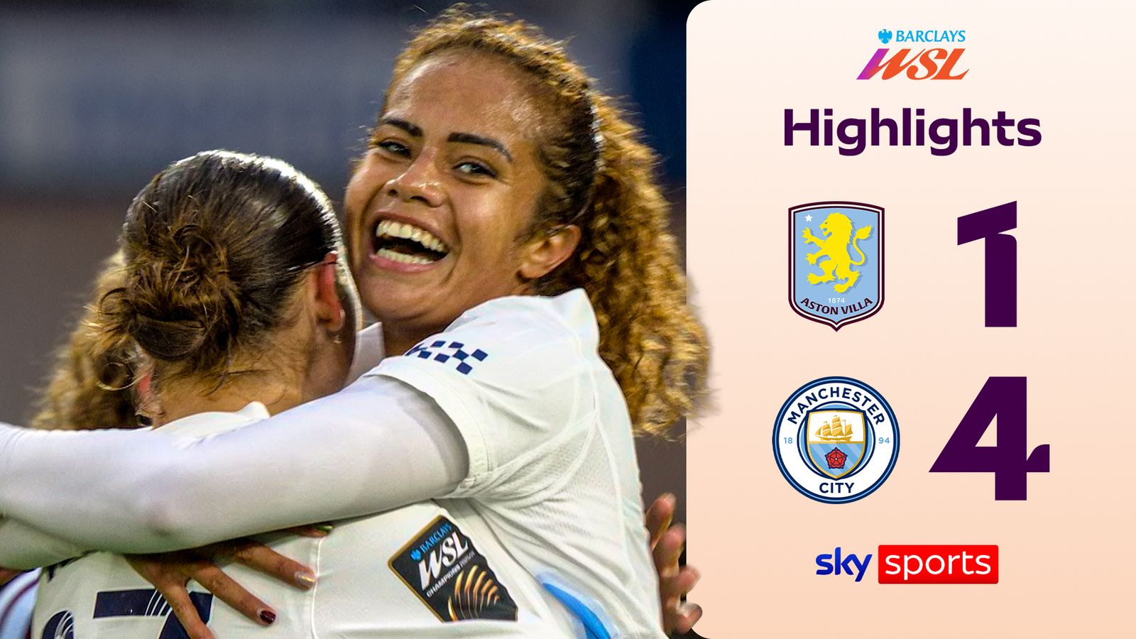 Aston Villa vs Manchester City 