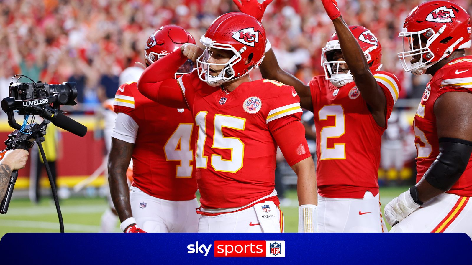 NFL: He's back! Patrick Mahomes scores first touchdown for Chiefs after returning from knee injury