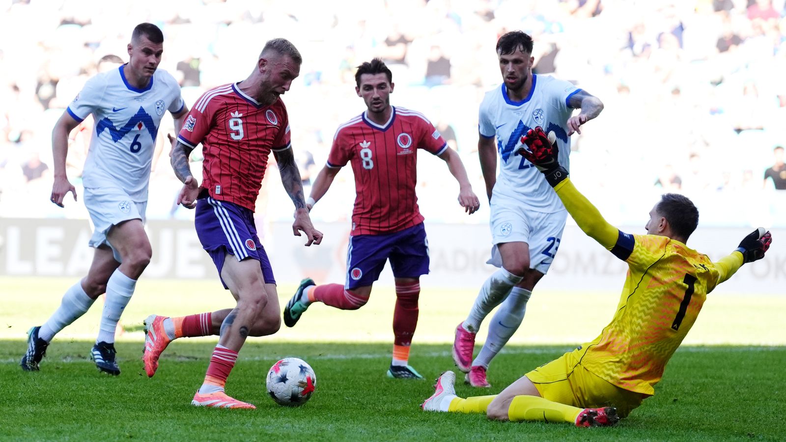 Robbie Ure's Scotland debut has scouts moving fast after Slovenia draw
