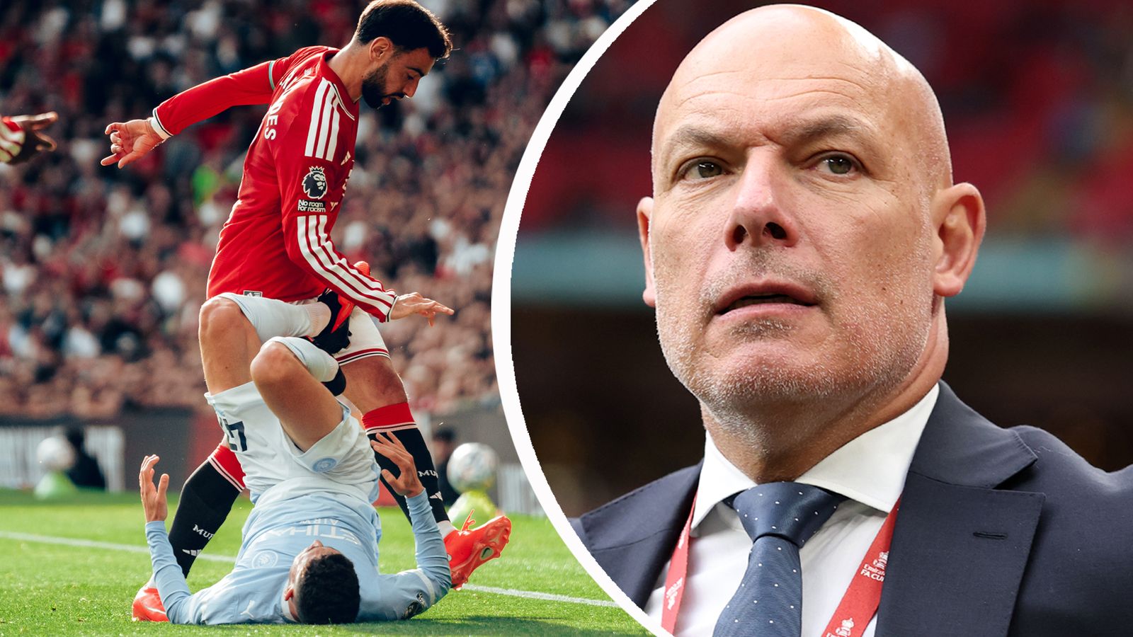Howard Webb Supports Foden's Red Card Decision in Manchester Derby