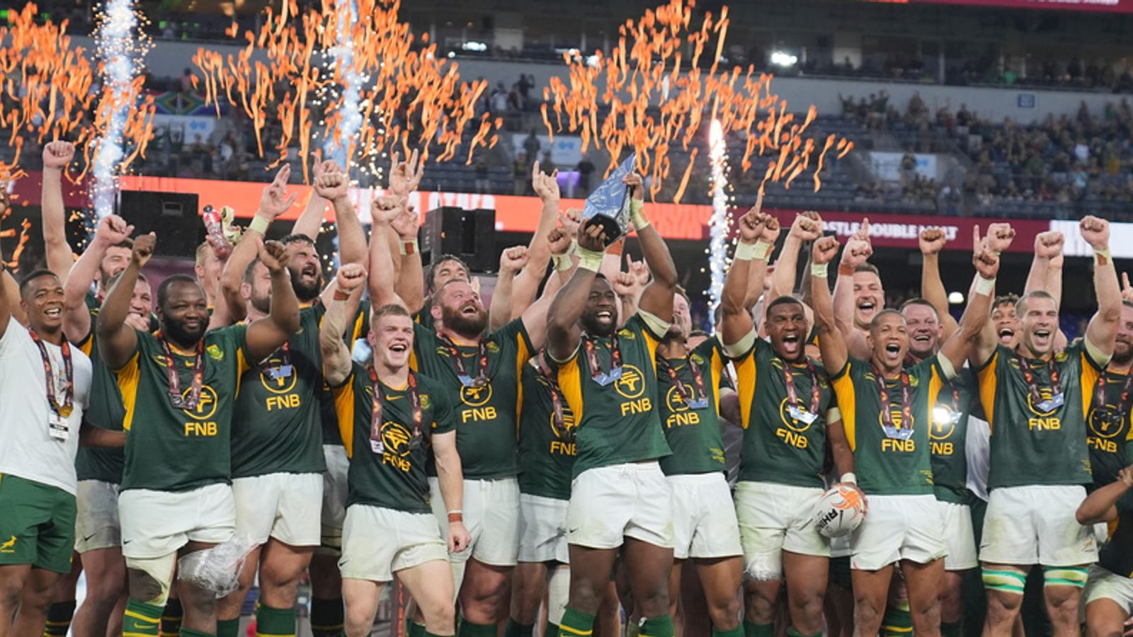 África do Sul x Nova Zelândia: multidão recorde em Baltimore serve ‘aperitivos’ para a Copa do Mundo de Rúgbi de 2031 em solo americano | Notícias da União de Rugby