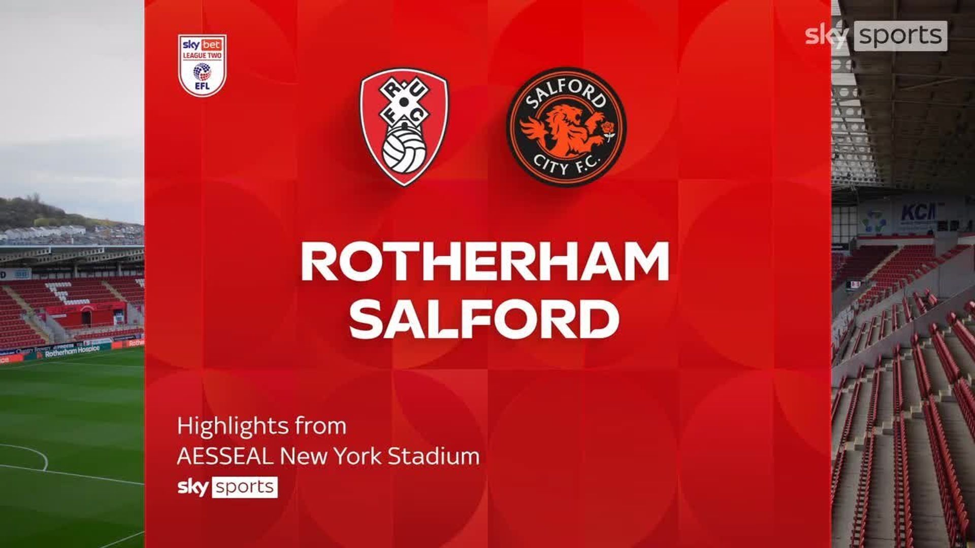 Rotherham 3-3 Salford