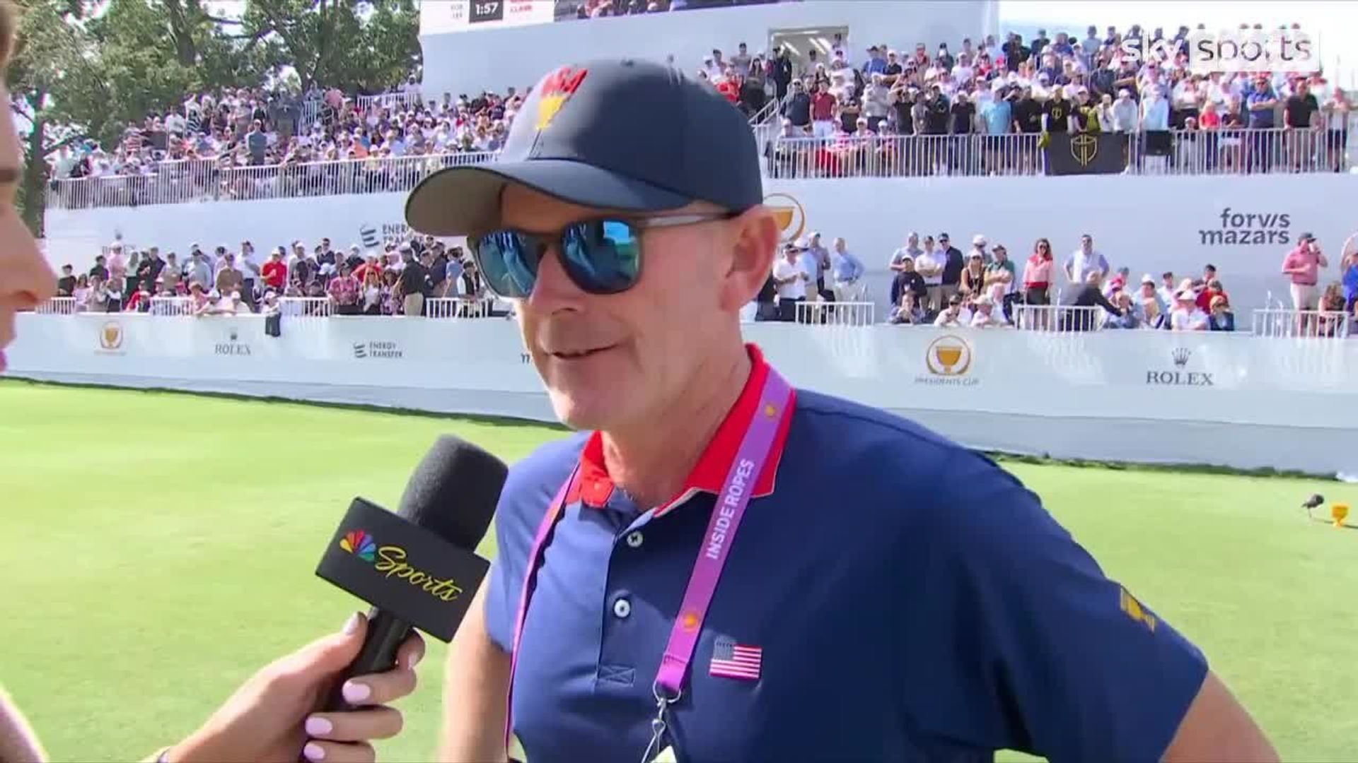 Awkward! Captain forgets name of player on his American team!