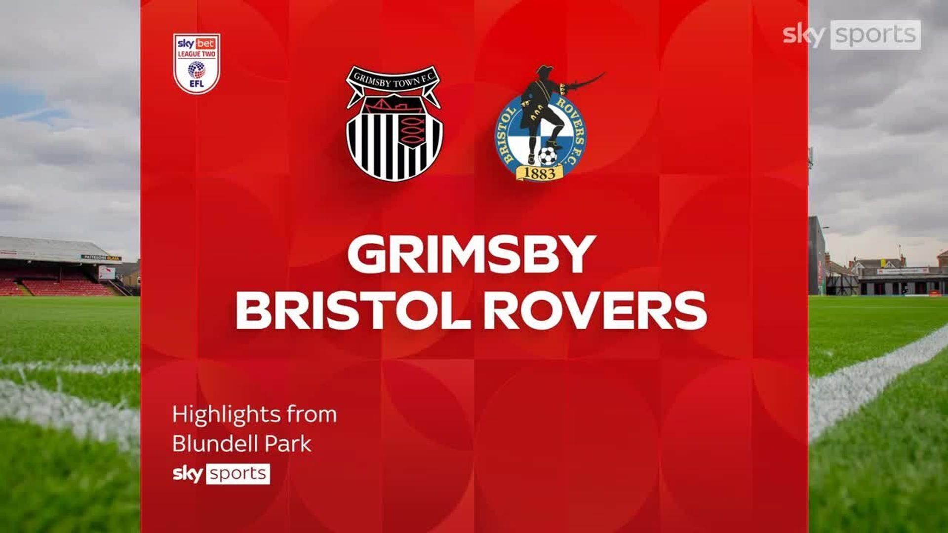 Grimsby 2-0 Bristol Rovers