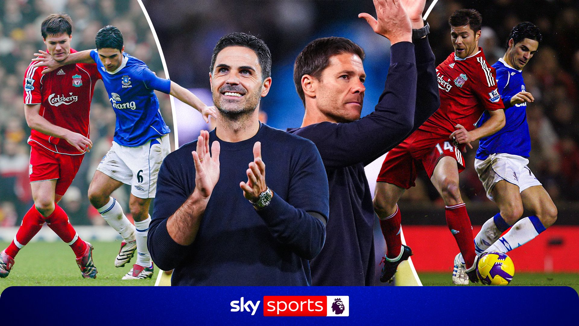 Throwback! A look at Arteta vs Alonso from their battles in midfield!