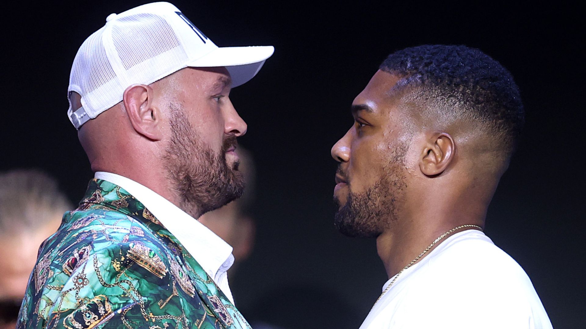 Fury and Joshua reignite British rivalry in raucous press conference LIVE!