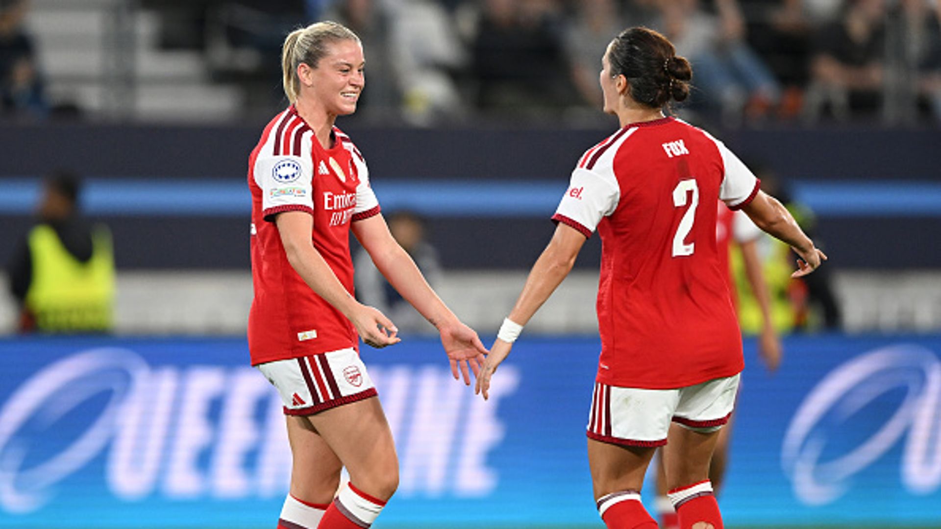 WCL: Arsenal lead thanks to Russo's first of season before Lyon vs Chelsea LIVE!