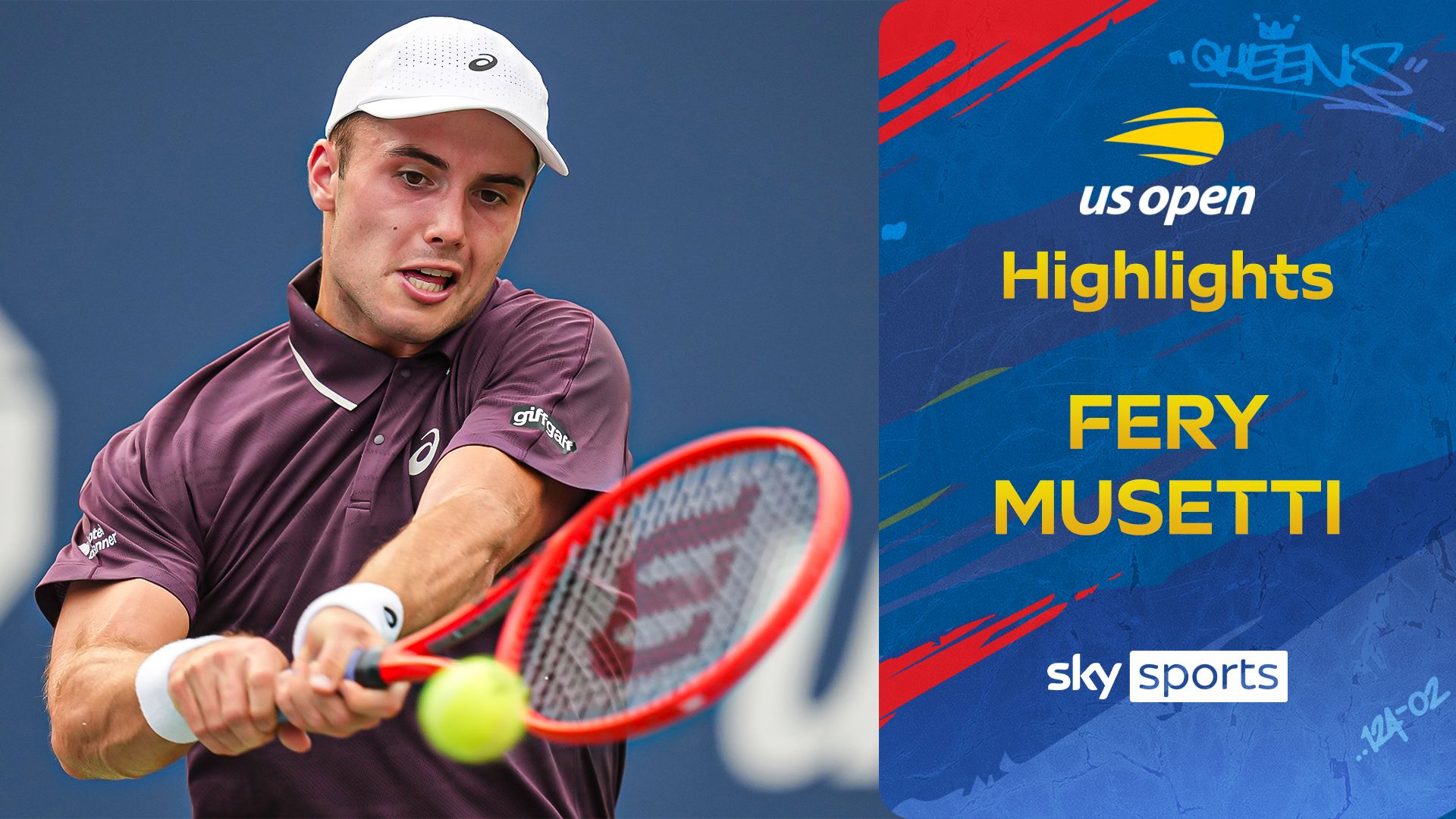 Arthur Fery vs Lorenzo Musetti | US Open highlights