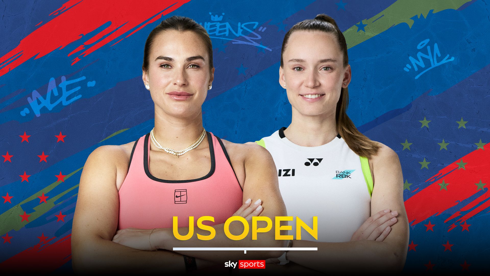 US Open LIVE! Sabalenka takes on Rybakina in blockbuster women's final