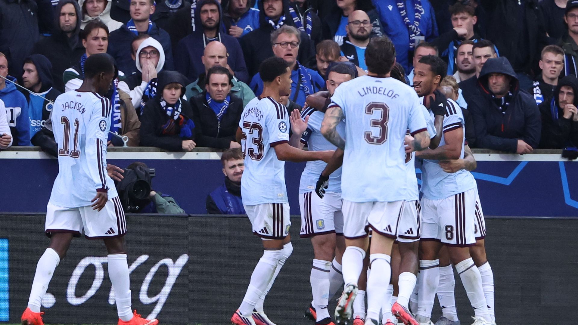 What a game! Villa re-take lead at Club Brugge LIVE!