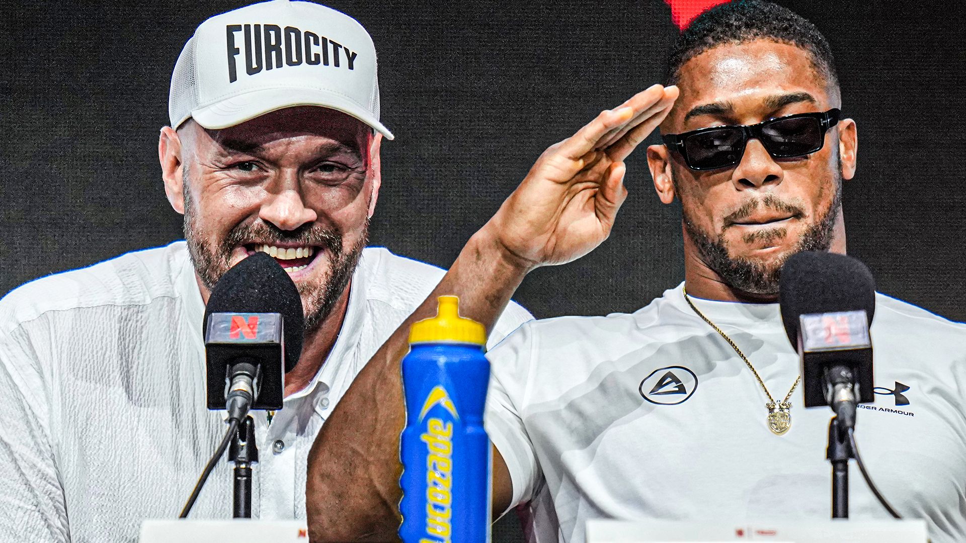 'I'm the BOSS, know that!' - Best bits from Fury vs Joshua presser!