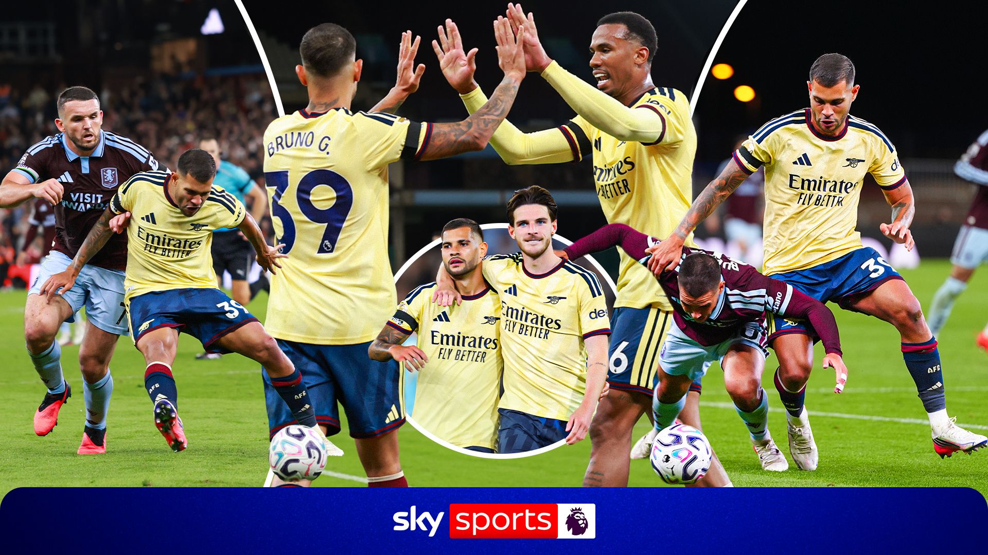 The BEST bits of Bruno Guimarães' PL debut for Arsenal!
