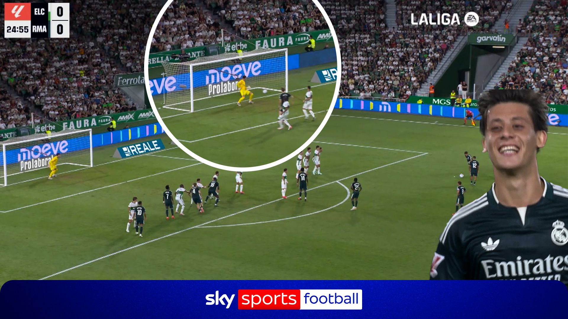 Guler's SENSATIONAL free-kick given as an own goal!?