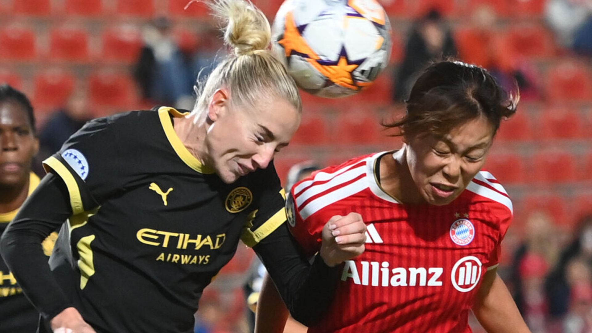 WCL: Man City score late equaliser vs Bayern Munich LIVE!