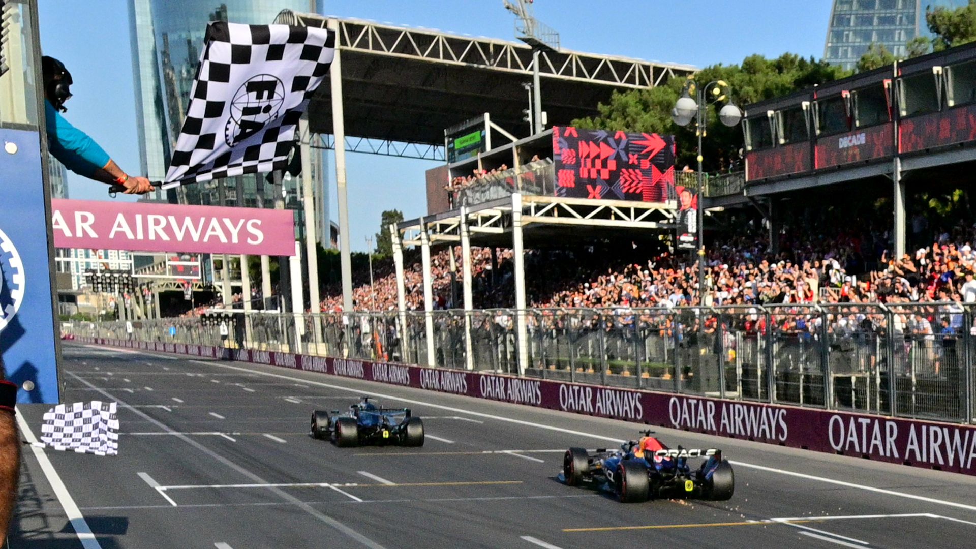 Azerbaijan GP: Reaction after Russell hangs on for victory LIVE!