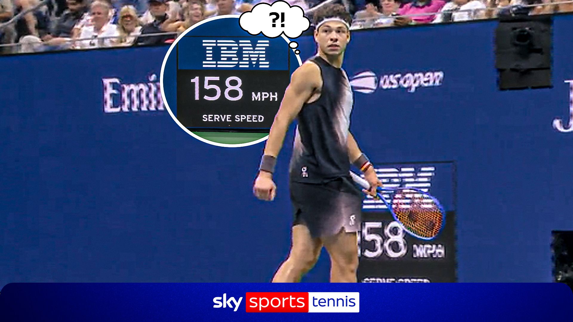 '158mph?! That's not right!' - Either way, Shelton's serve is UNMATCHED!