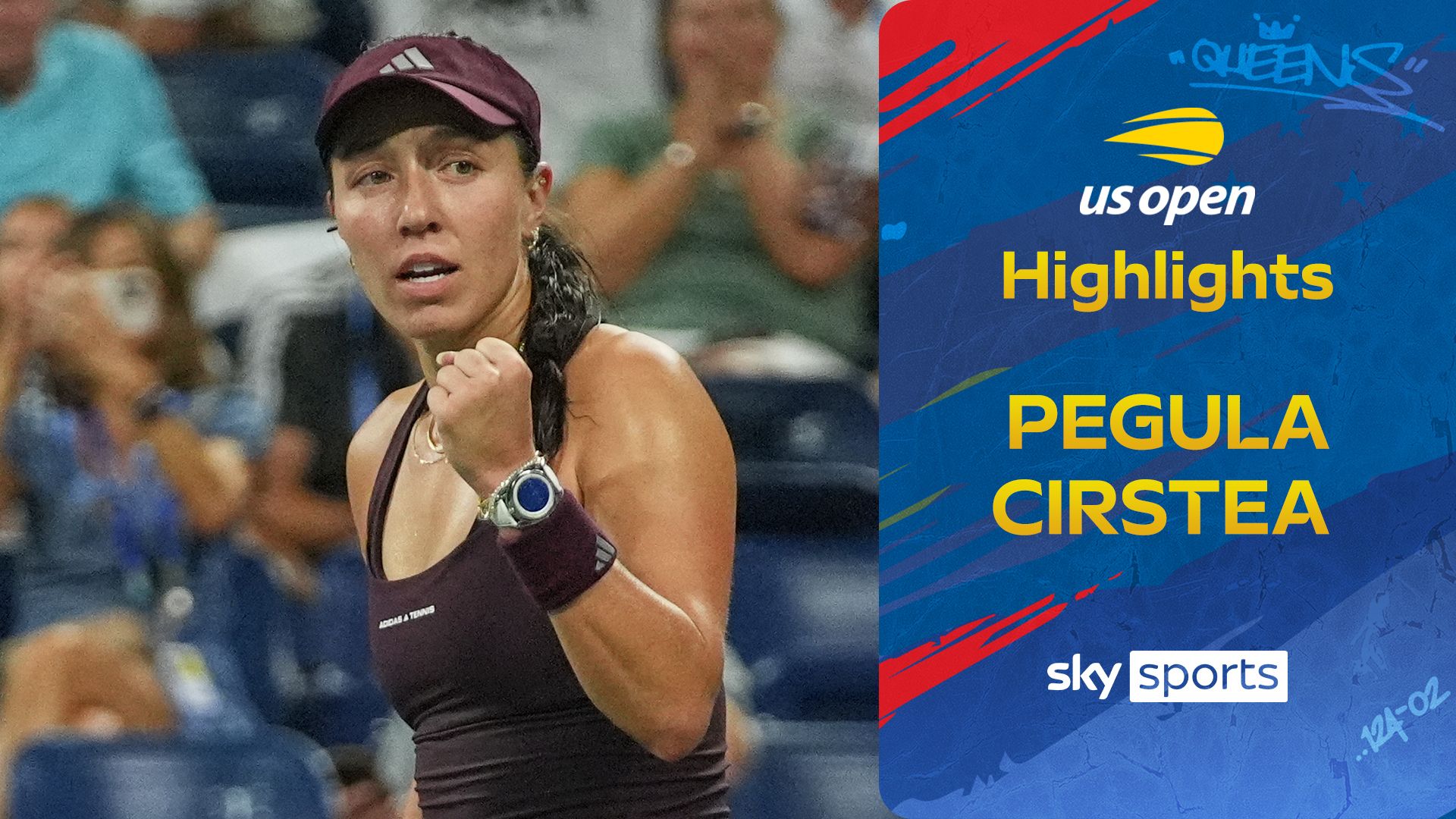 Pegula powers past Cirstea in Romanian's last Grand Slam match