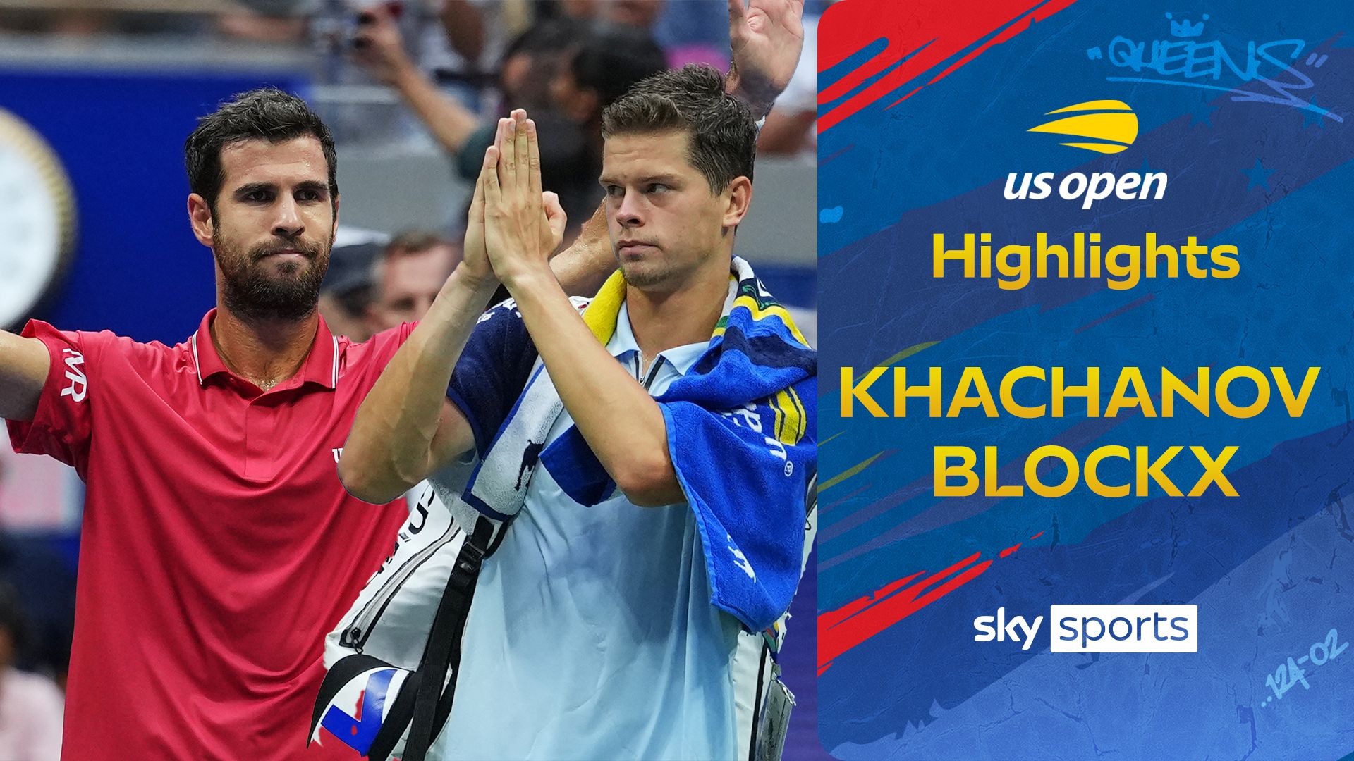 Khachanov progresses after resilient Blockx is forced to retire injured