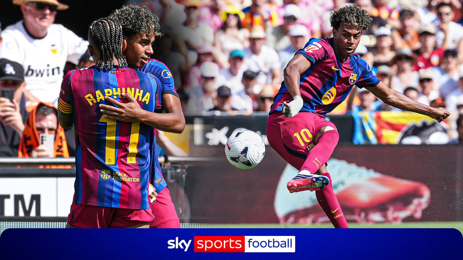 Lamine Yamal for Ballon d'Or? Watch his two goals in Barca's win over Valencia