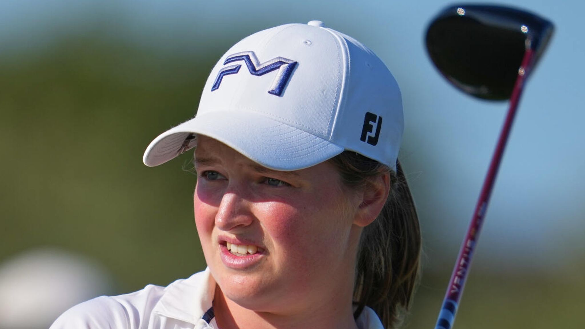 Lottie Woad was unable to complete the Walmart NW Arkansas Championship