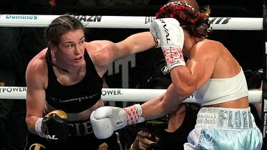 Katie Taylor fights Flora Pili at Croke Park