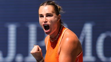 Sabalenka is aiming to win a third straight US Open title