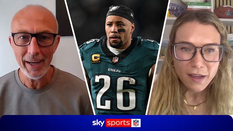 Neil Reynolds and Phoebe Schecter discuss whether Saquon Barkley can push his way in contention for this season MVP and how much of key man he is for the  Philadelphia Eagles.