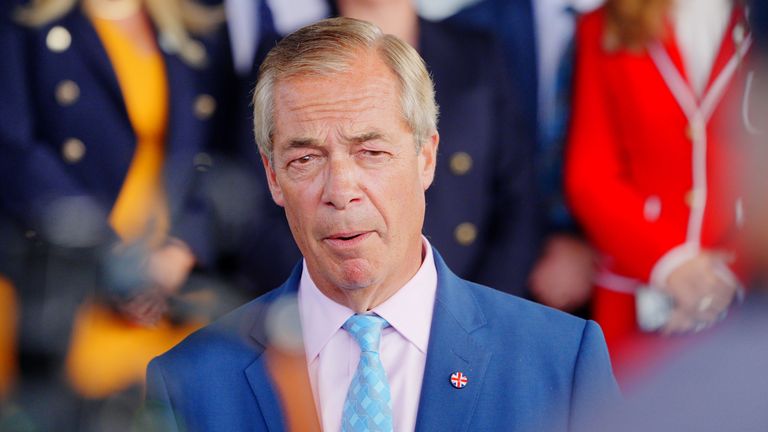 Reform UK leader Nigel Farage. Pic: PA
