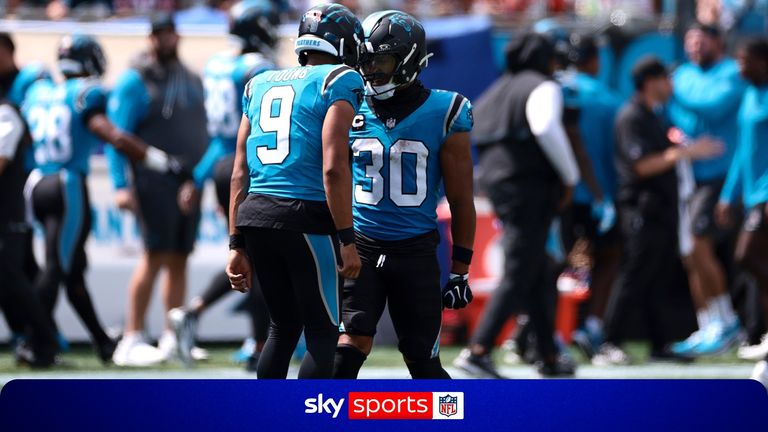 Carolina quarterback Bryce Young found Jalen Coker for the 51-yard touchdown as the Panthers closed the gap on the Chicago Bears in the second quarter.