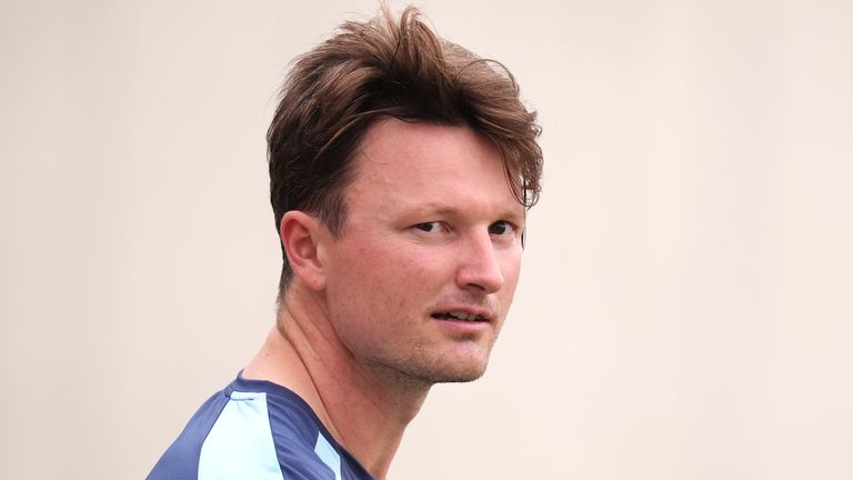 Aneurin Donald, England white-ball cricket training (PA Images)