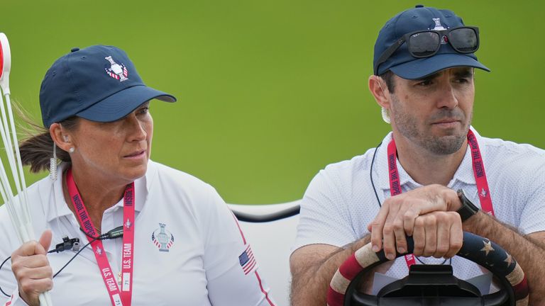 Team USA captain Angela Stanford looks to secure a rare away victory in Europe and retain the Solheim Cup