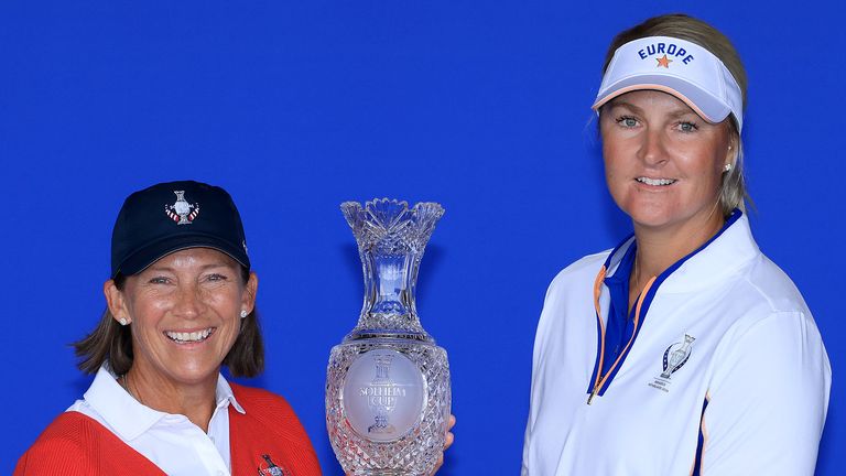 Angela Stanford and Anna Nordqvist both hope to guide their teams to Solheim Cup victory this week