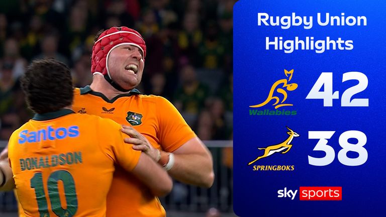 Australia 42-38 South Africa | Rugby Union highlights 