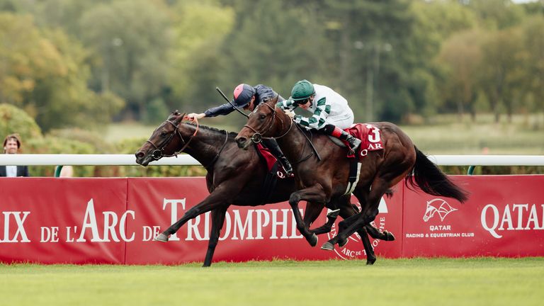 Avec Toi (PC. Boudot) wins Qatar Prix La Rochette Gr.3 in ParisLongchamp, France, 06/09/2026, photo: Zuzanna Lupa