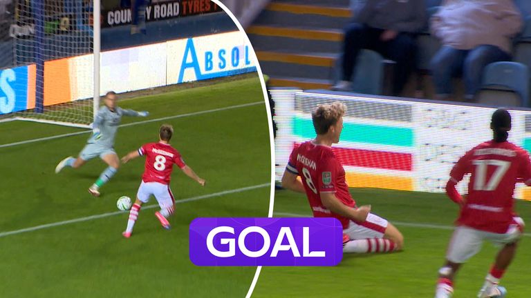 Peterborough goalkeeper Alex Bass's heavy touch gifts Cameron McGeehan a golden opportunity, with the Barnsley midfielder punishing the mistake to put the visitors ahead inside two minutes.