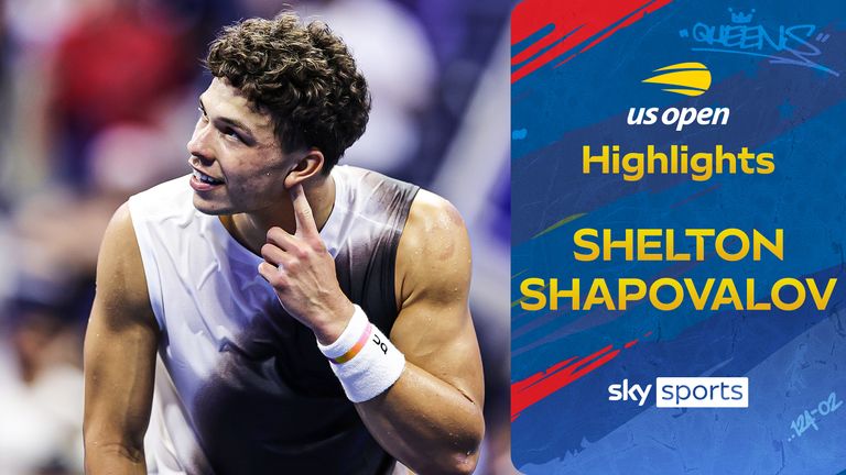 Ben Shelton at the US Open