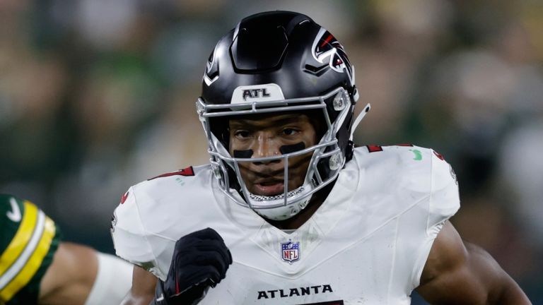 Atlanta Falcons' Bijan Robinson 