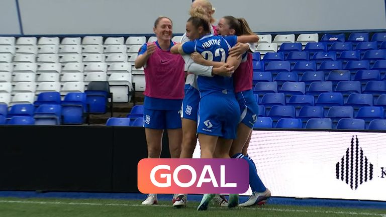 WSL: Birmingham retake the lead after goalkeeper howler gifts Crystal Palace equaliser 