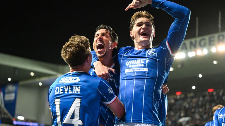 Bojan Miovski climbed off the bench to win it late on for Rangers
