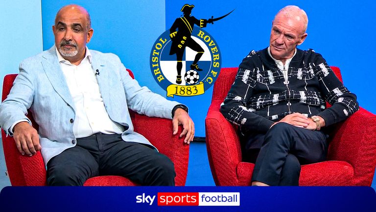 EFL Show: Owner and chairman Hussain AlSaeed praises Steve Evan's turnaround at Bristol Rovers