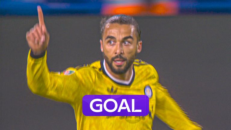 Leeds Calvert-Lewin goal.