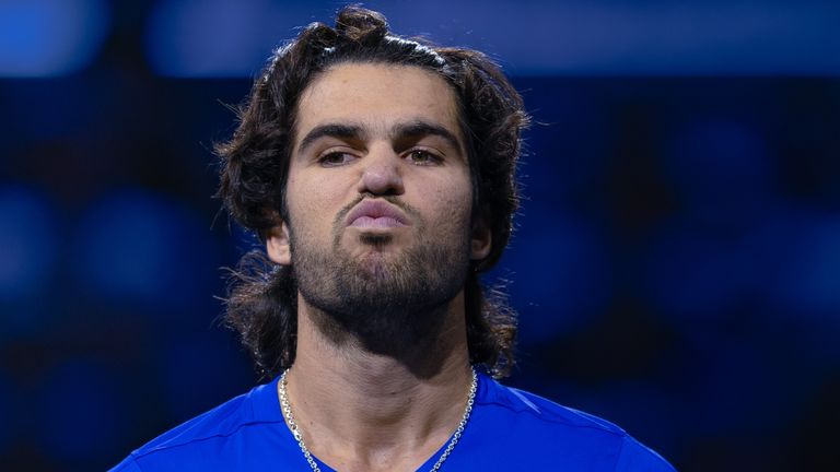 Laver Cup 2026: Day 2 ** STORY AVAILABLE, CONTACT SUPPLIER** Featuring: Carlos Alcaraz Where: Leeds, United Kingdom When: 26 Sep 2026 Credit
