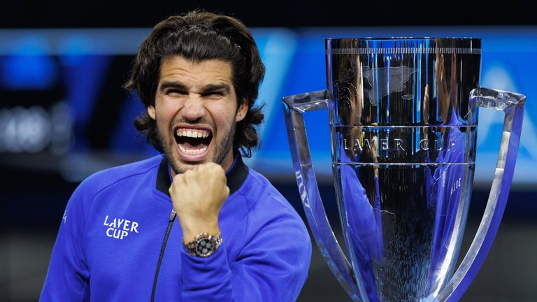 Alcaraz inspired Team Europe to victory over Team World in the Laver Cup at the weekend